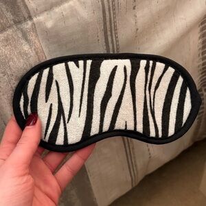 NWOT Zebra Sleep Mask
